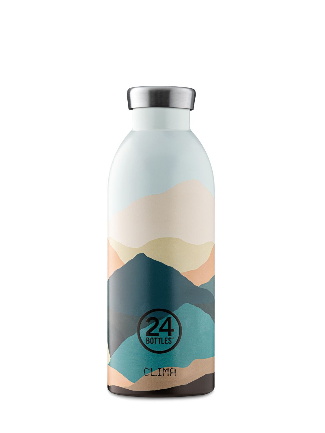 24bottles Clima Bottle 050 Mountains保温水瓶 In Multicolor