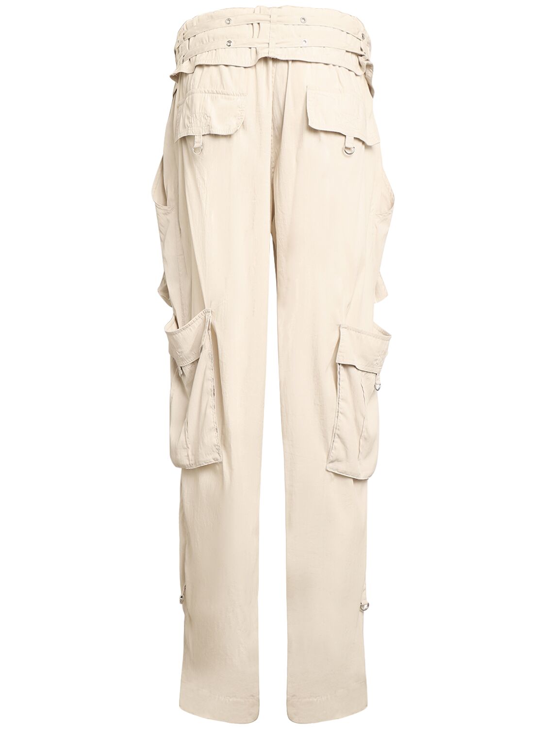 Shop Isabel Marant Hadja Cargo Pants In White