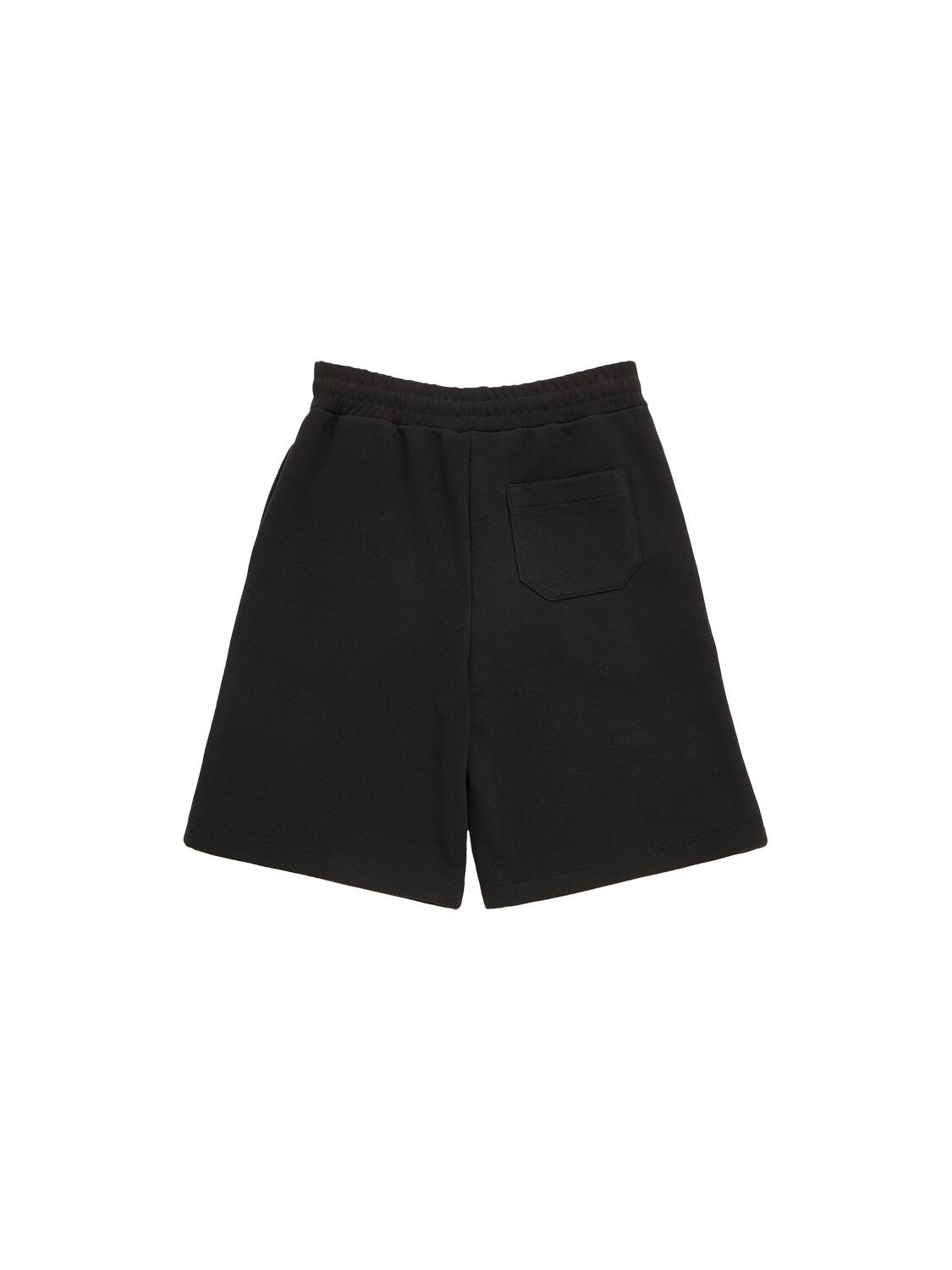 Golden Goose Black Cotton Diego Bermuda Shorts In Black,white
