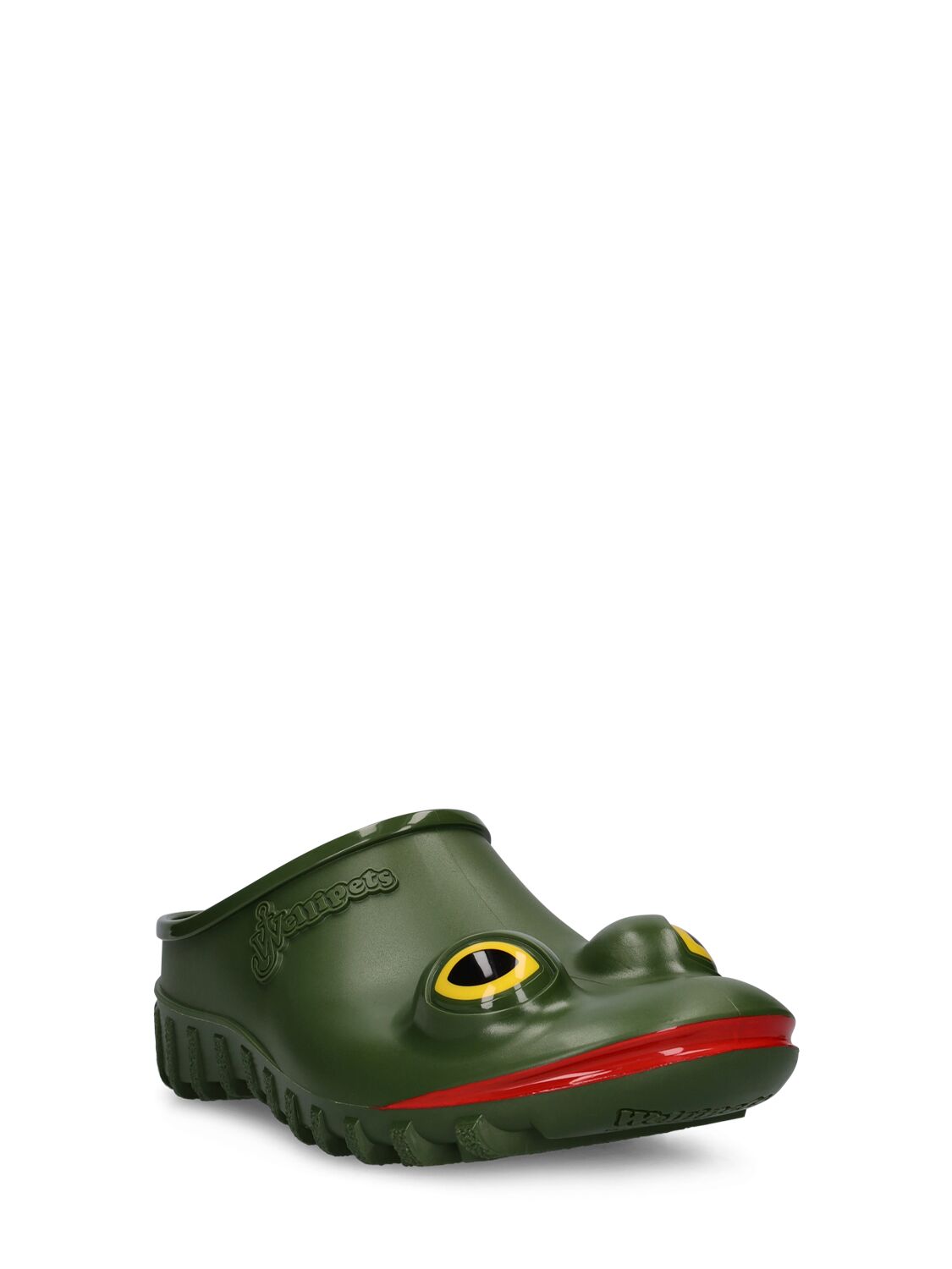Shop Jw Anderson X Wellipets Frog Clogs In 绿色