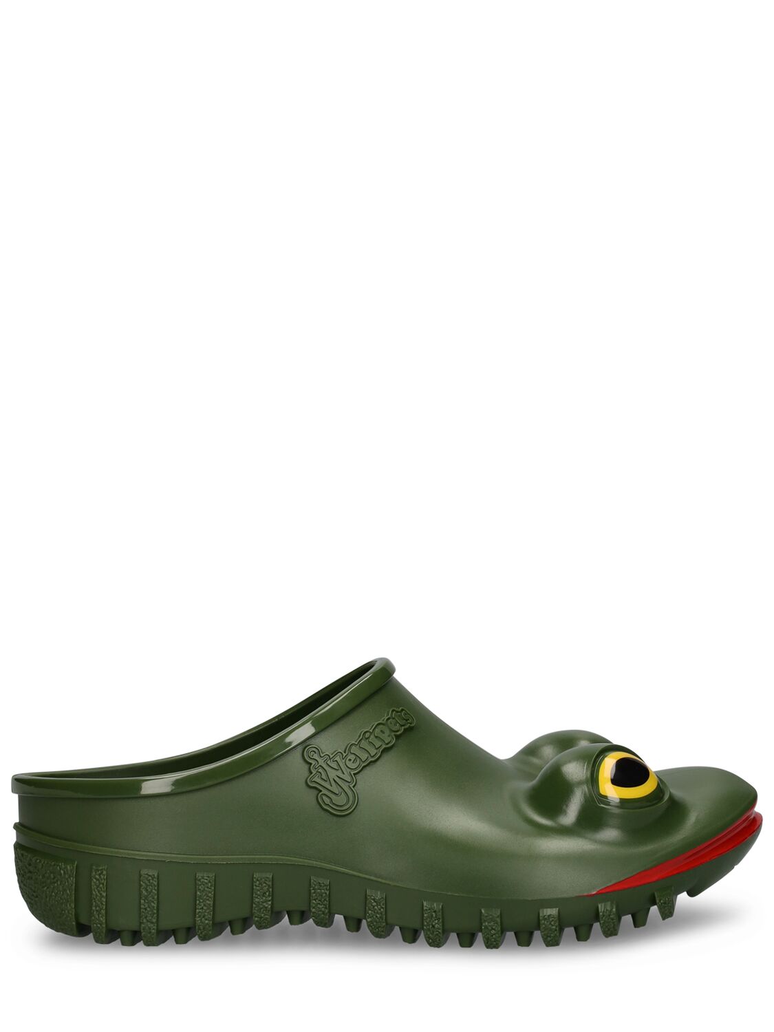 Shop Jw Anderson X Wellipets Frog Clogs In 绿色