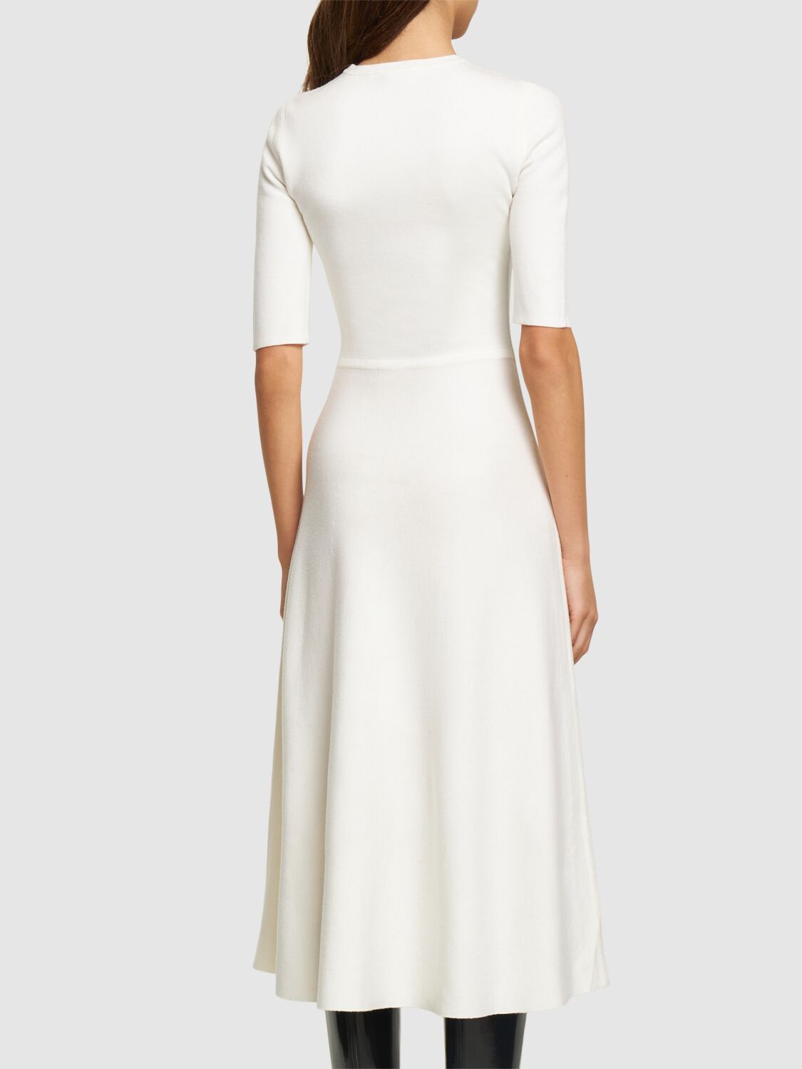 Seymore Wool Blend Knit Midi Dress