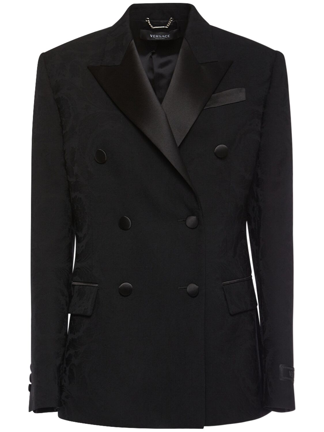 Image of Barocco Tailored Wool Jacket