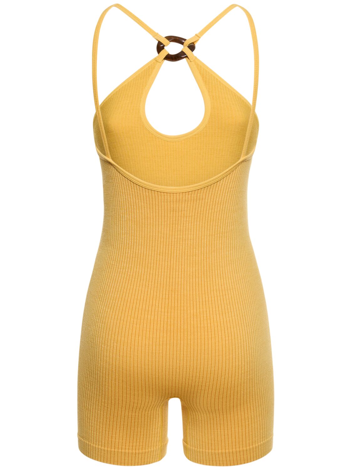 Shop Nagnata Surya All-in-one Jumpsuit In Yellow