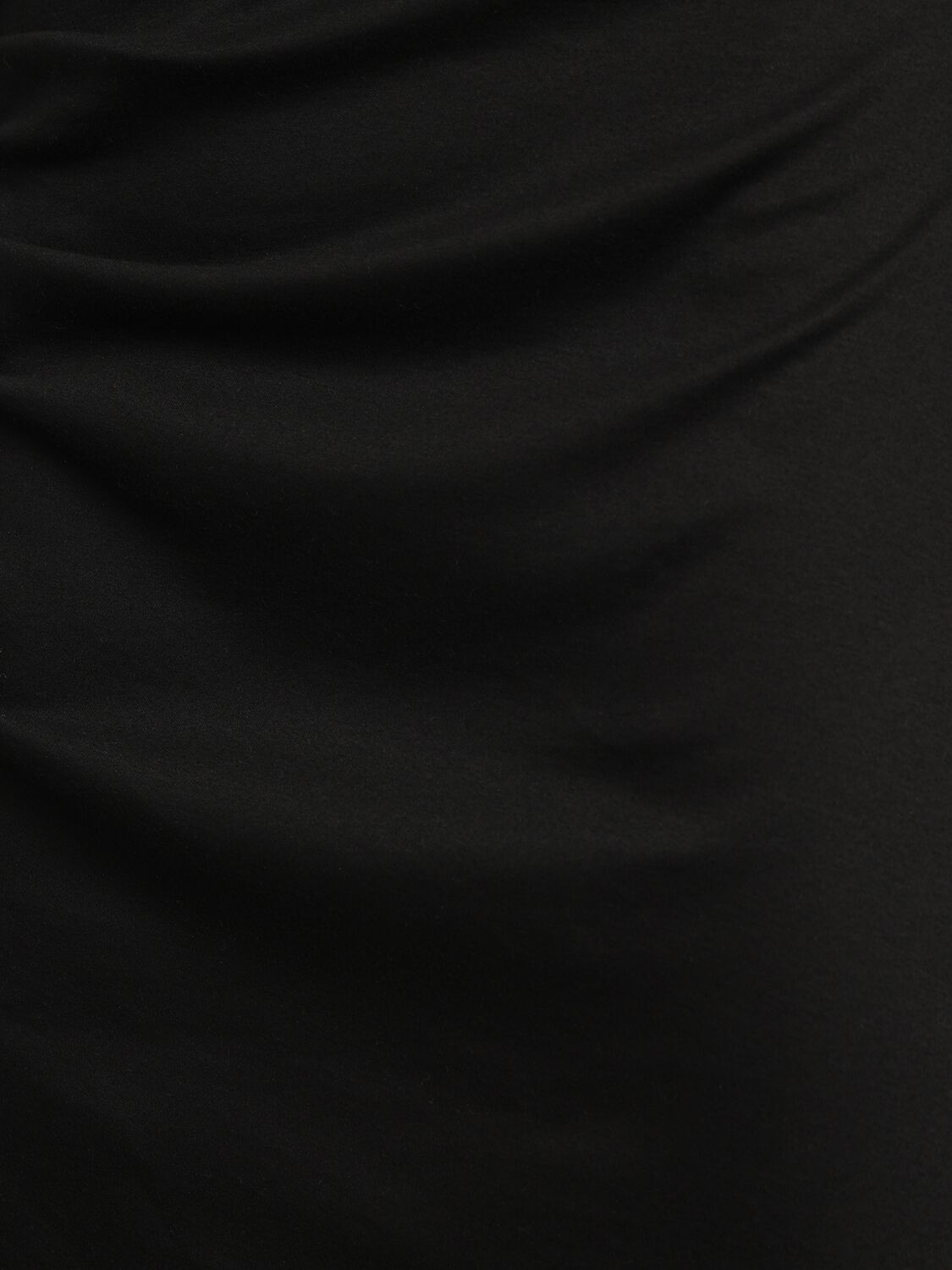 Shop Isabel Marant Maude Cotton Midi Dress In Black