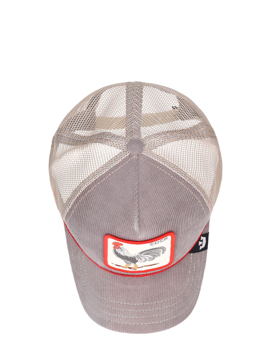 Shop Goorin Bros The Arena Trucker Hat In Grey,red