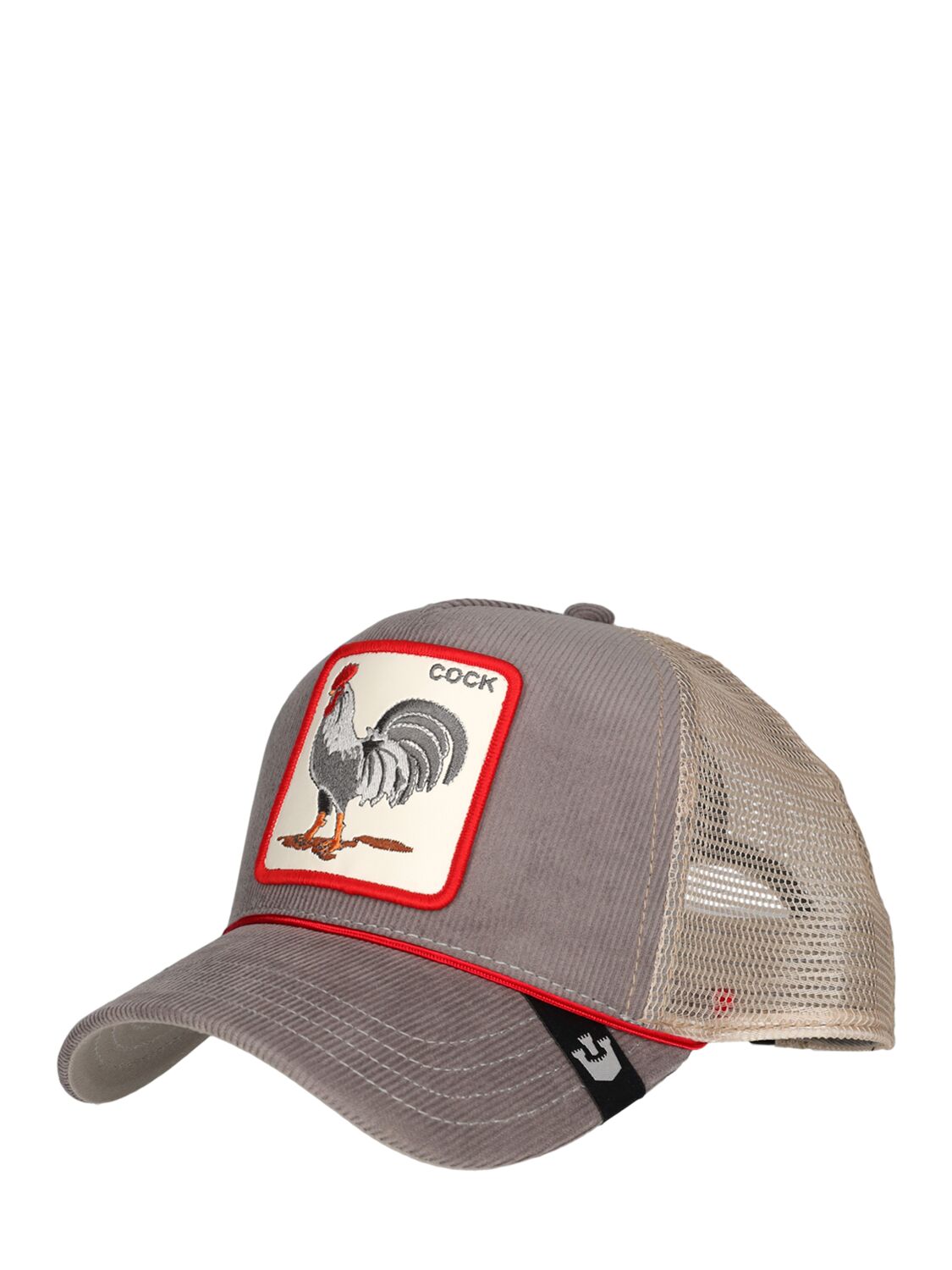 Shop Goorin Bros The Arena Trucker Hat In Grey,red