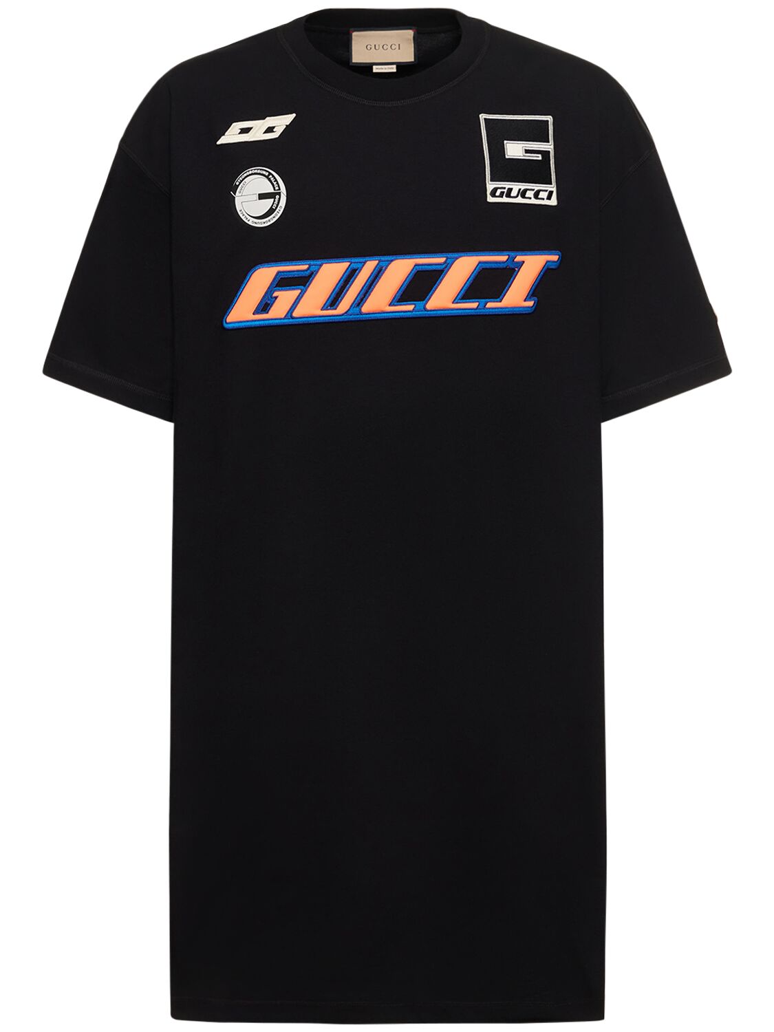 GUCCI COASTAL COTTON LONG T-SHIRT