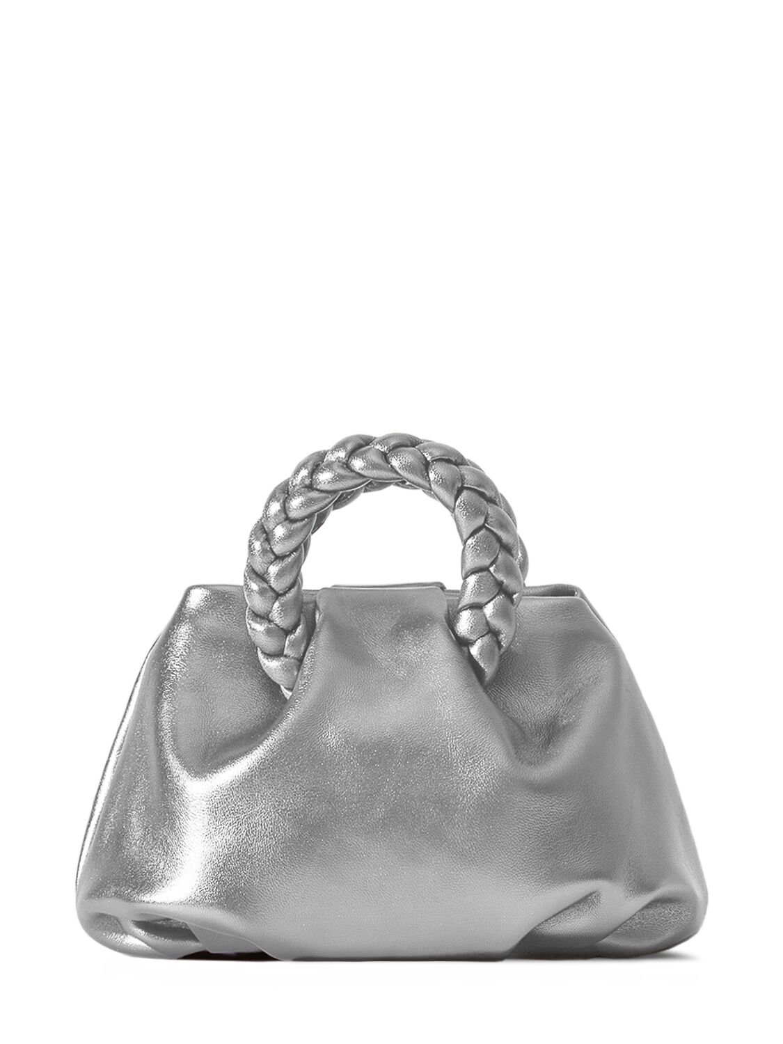 Shop Hereu Lvr Exclusive Bombon Metallic Bag In Light Silver