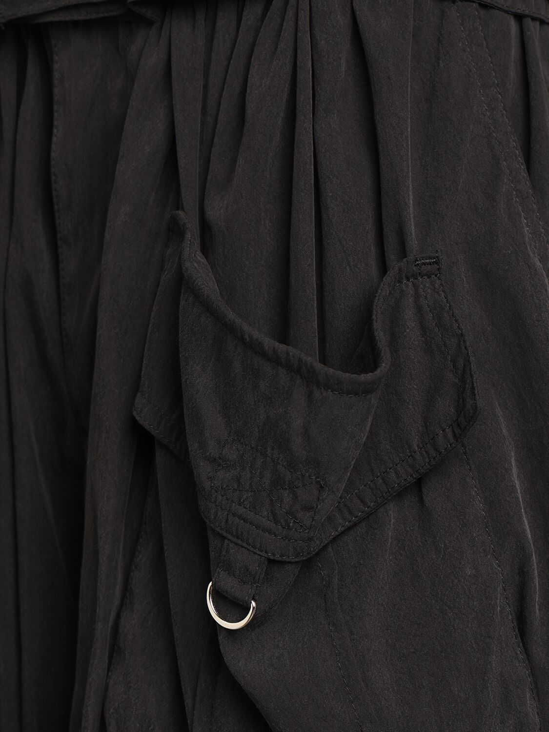 Shop Isabel Marant Heidi Cargo Shorts In Black
