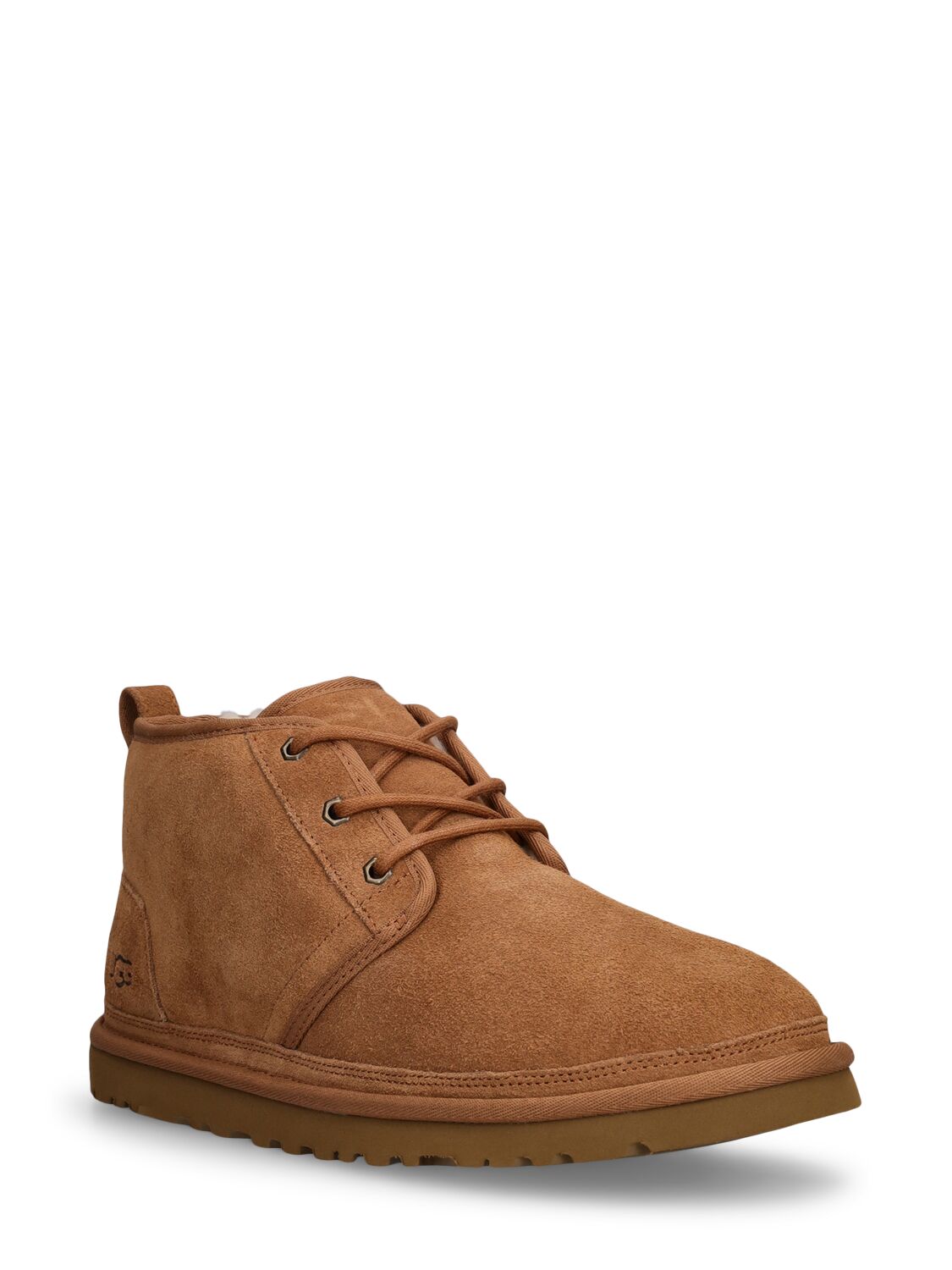 Shop Ugg Neumel Lace-up Shoes In Chestnut