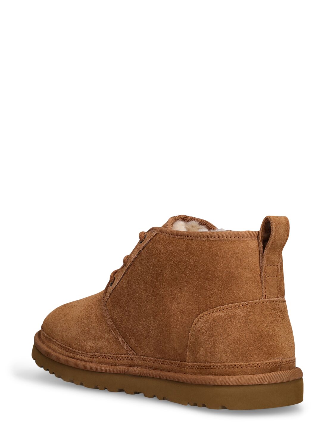 Shop Ugg Neumel Lace-up Shoes In Chestnut