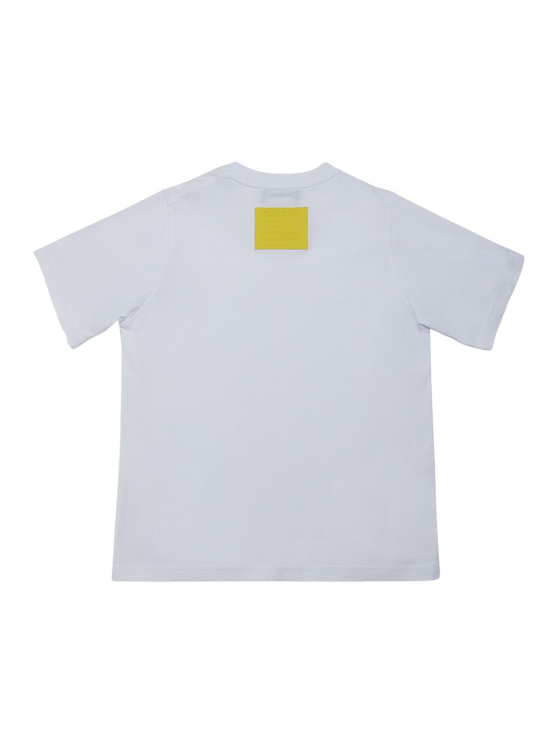 Shop Dsquared2 Cotton Jersey Logo T-shirt In White