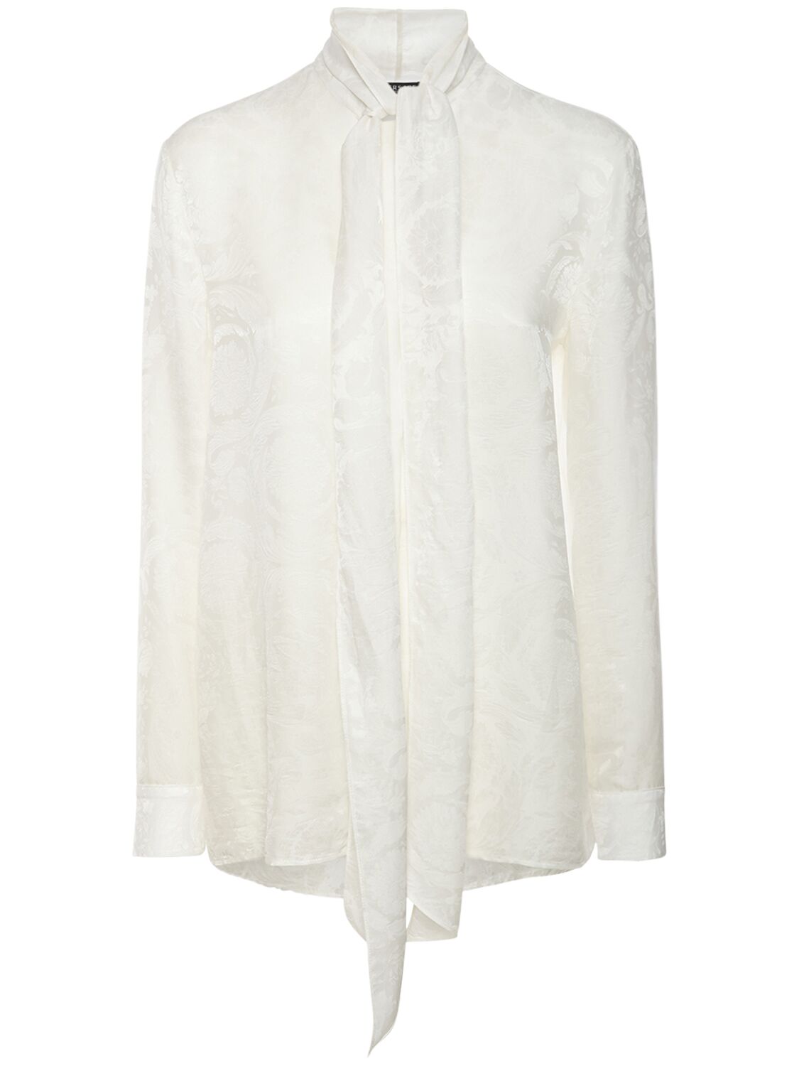 Barocco Silk Blend Jacquard Shirt