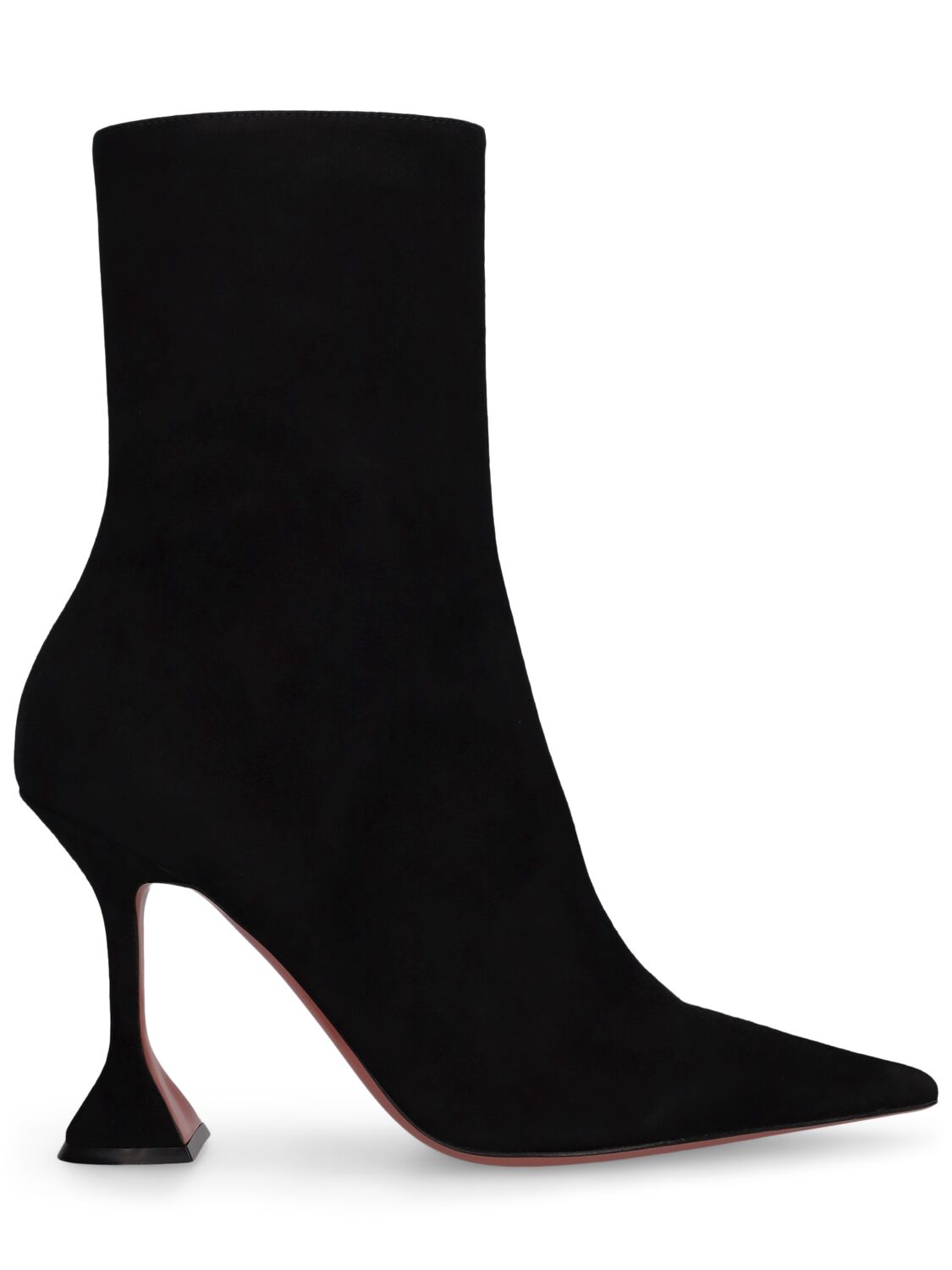 Image of 95mm Georgia Suede Ankle Boots
