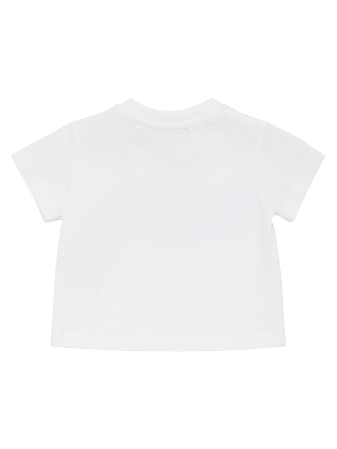 Shop Moschino Cotton Piquet T-shirt & Shorts In White,red