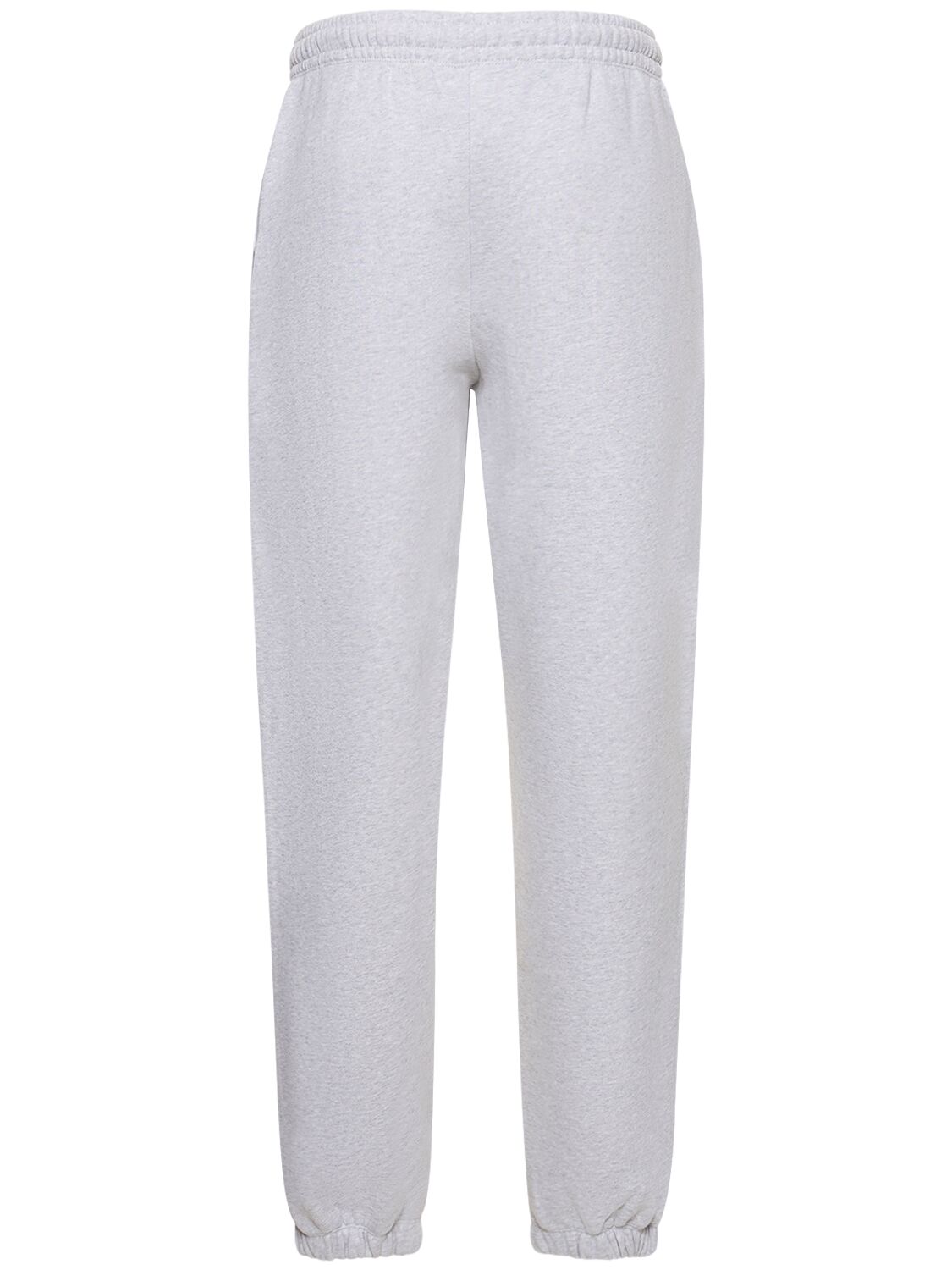 Shop Rotate Birger Christensen Logo Cotton Sweatpants In Grey