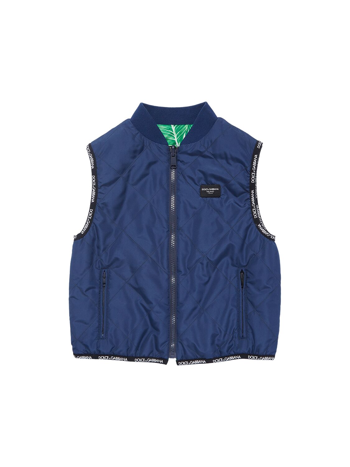 Image of Reversible Quilted Puffer Vest