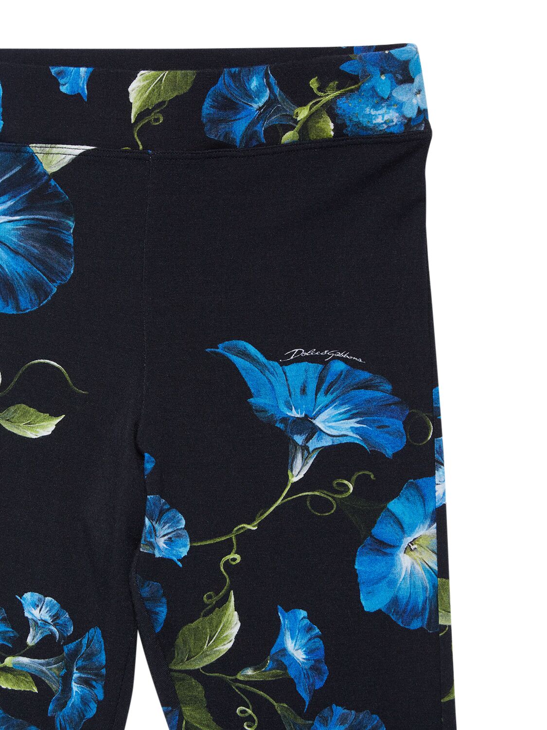 Shop Dolce & Gabbana Printed Viscose Flared Pants In Schwarz