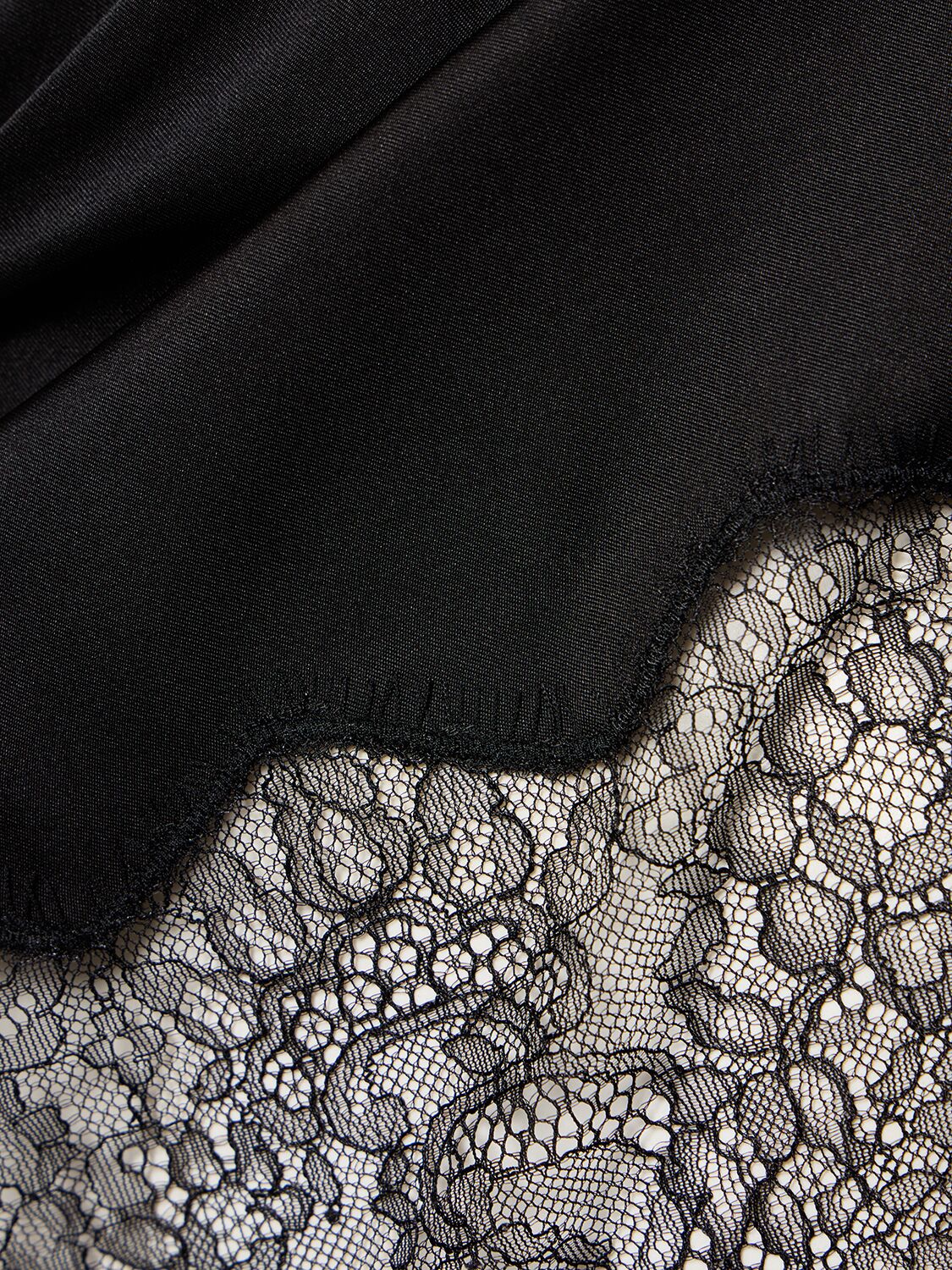 Shop Anine Bing Amelie Silk Blend Midi Skirt In Black