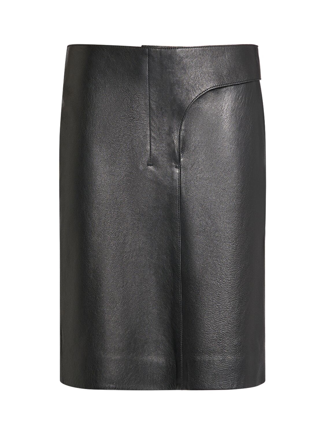 La Jupe Obra Cuir Leather Pencil Skirt