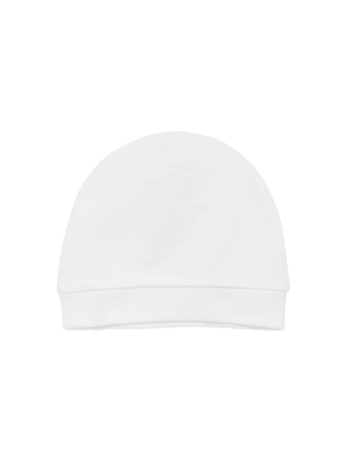 Shop Moschino Cotton Jersey Romper & Hat In White