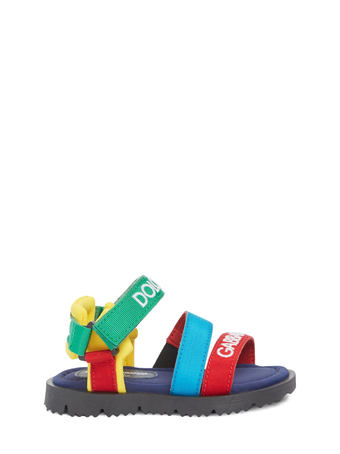 Image of Logo Printed Nylon Sandals