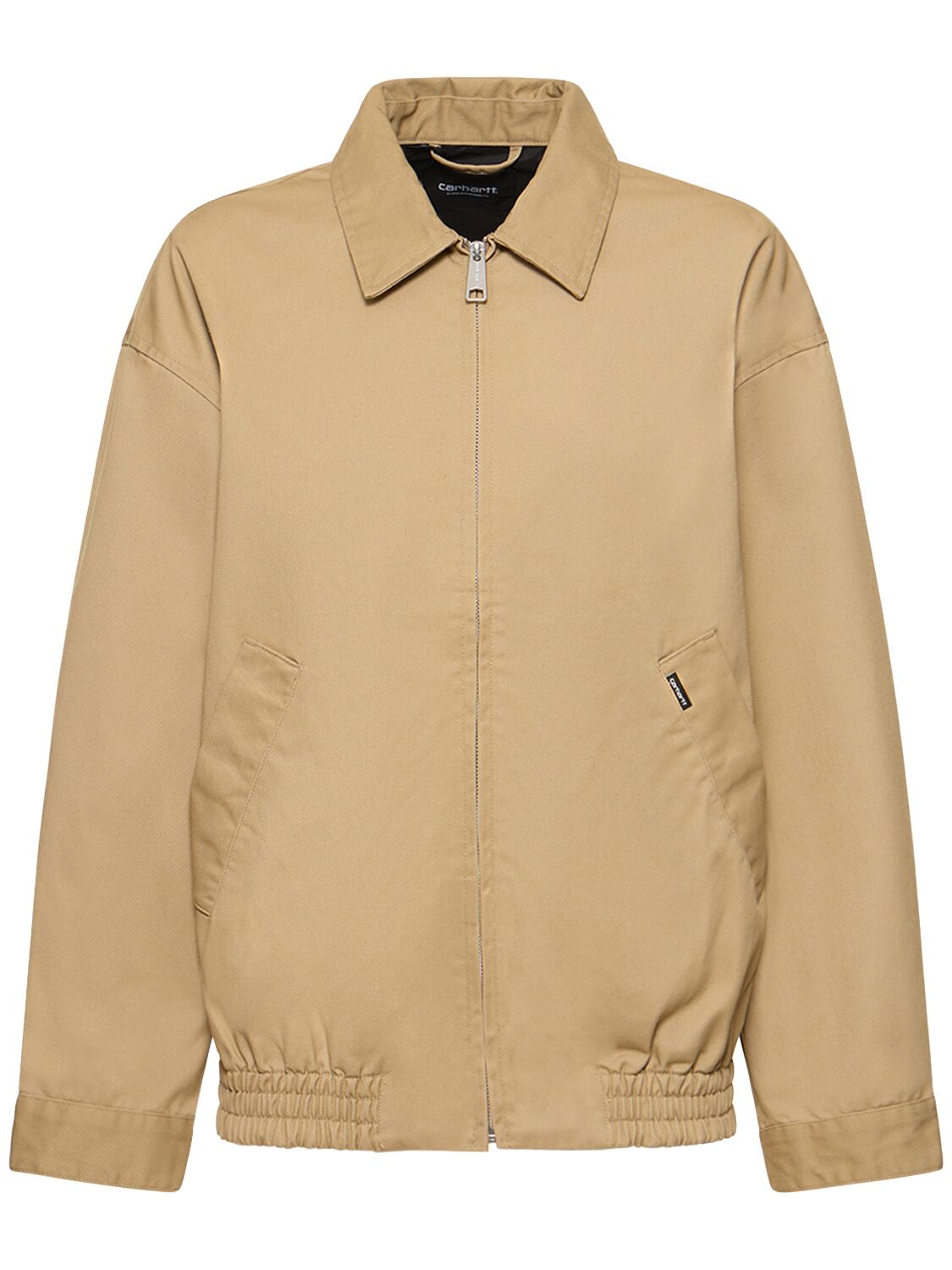 Carhartt New Heaven Jacket In Sable Rinsed