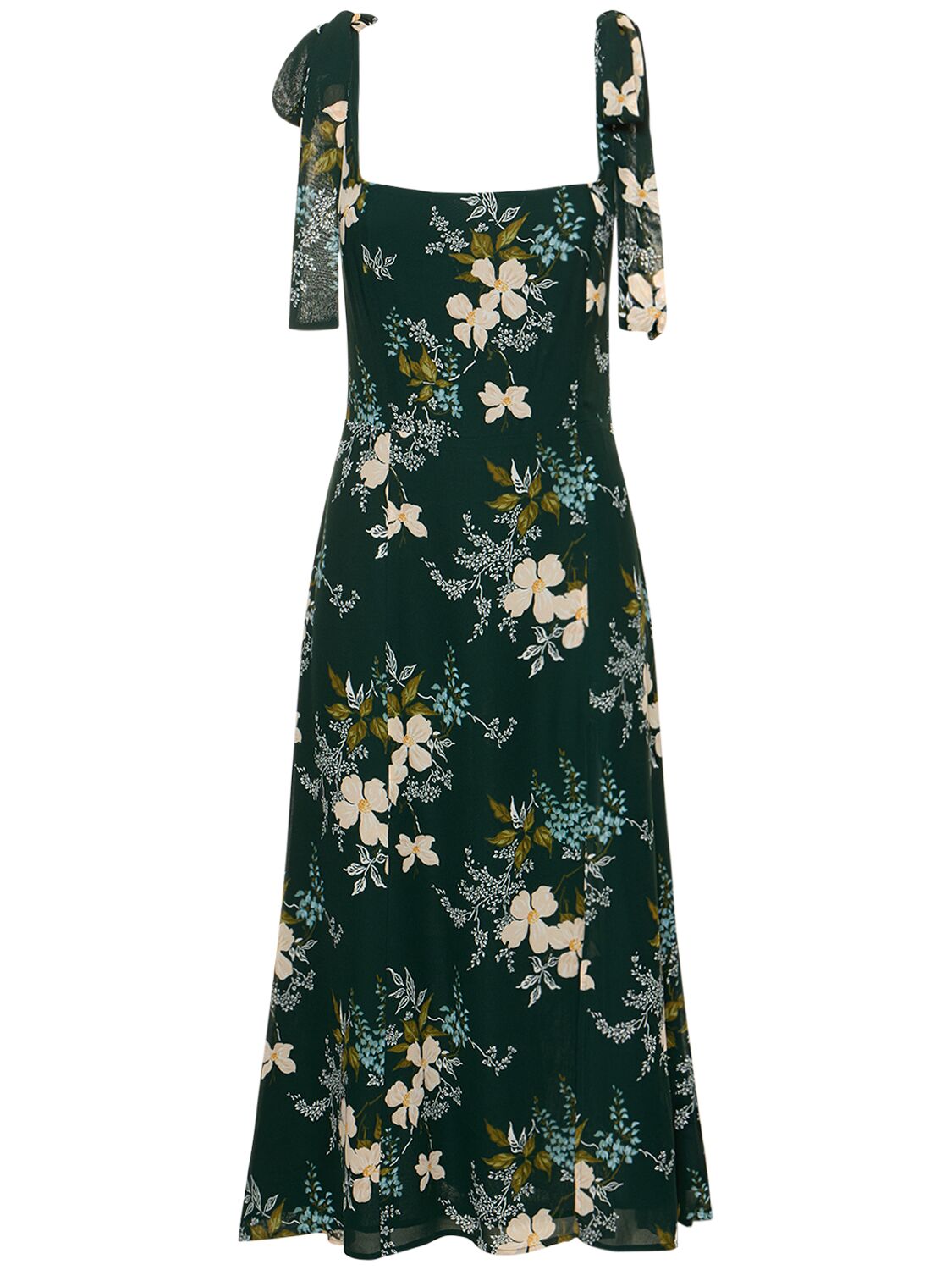 Image of Twilight Printed Viscose Midi Dress