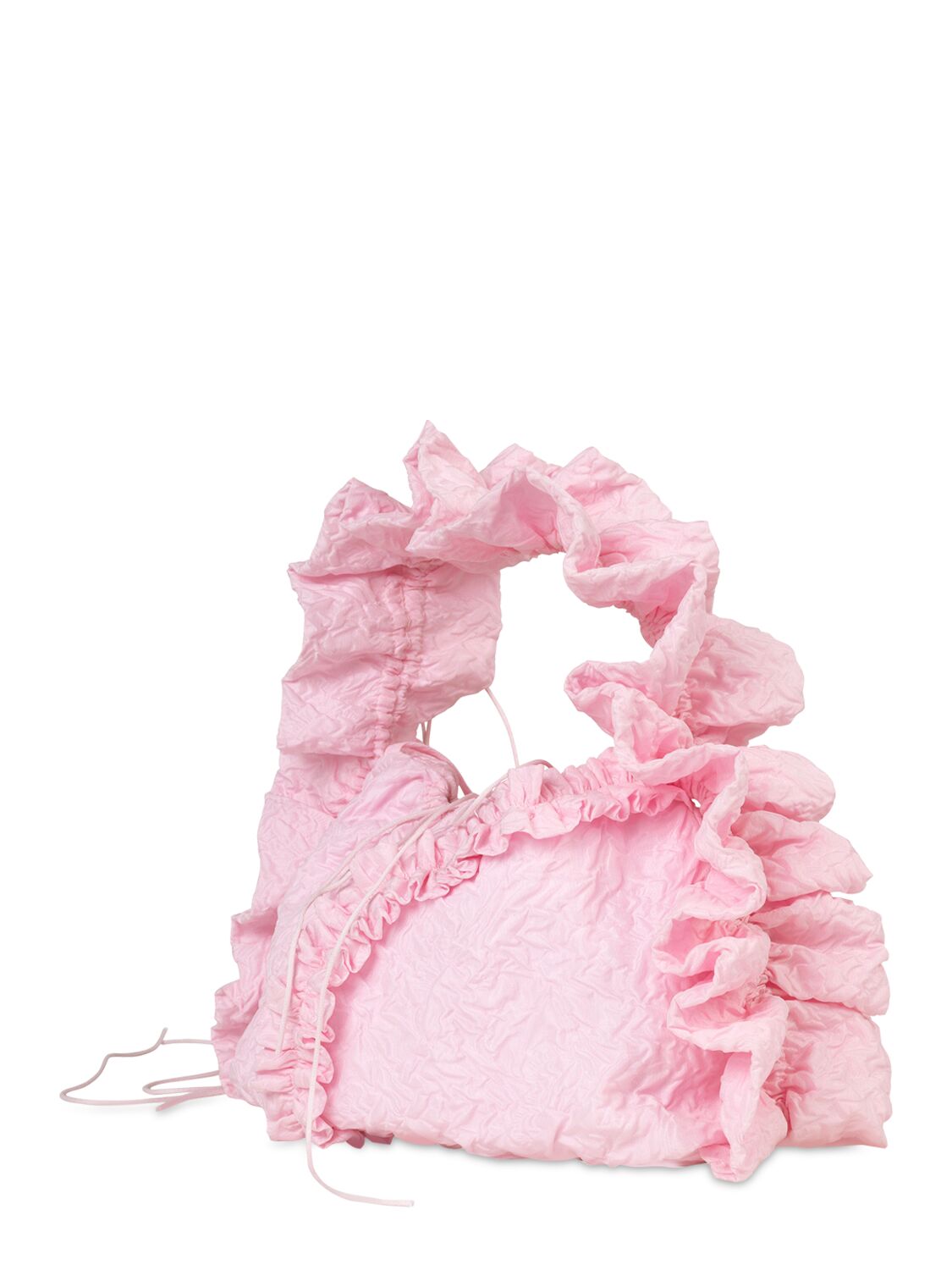 Shop Cecilie Bahnsen Via Grappolo Matelassé Top Handle Bag In Pink