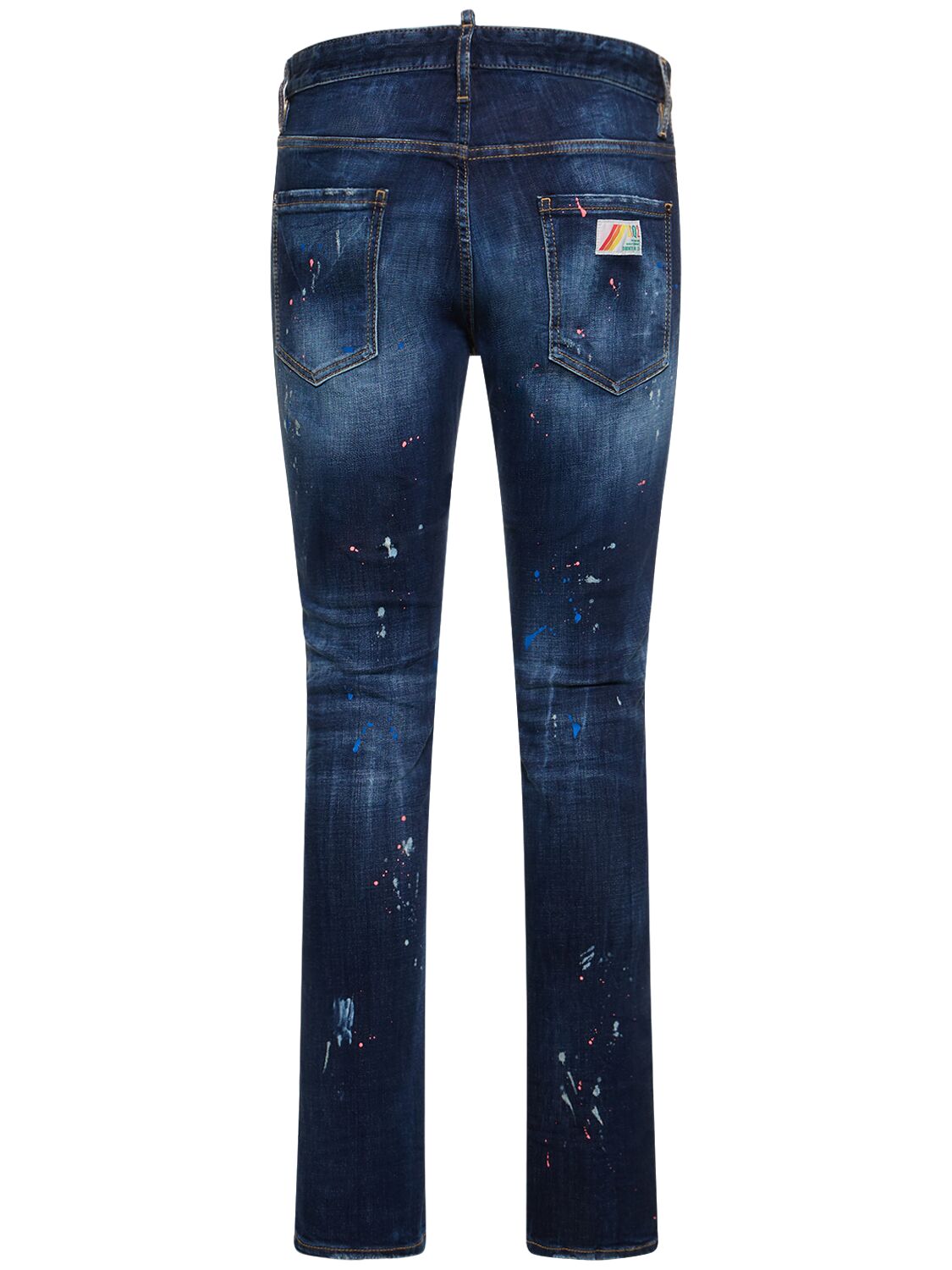 Shop Dsquared2 Cool Guy Stretch Cotton Denim Jeans In Blue