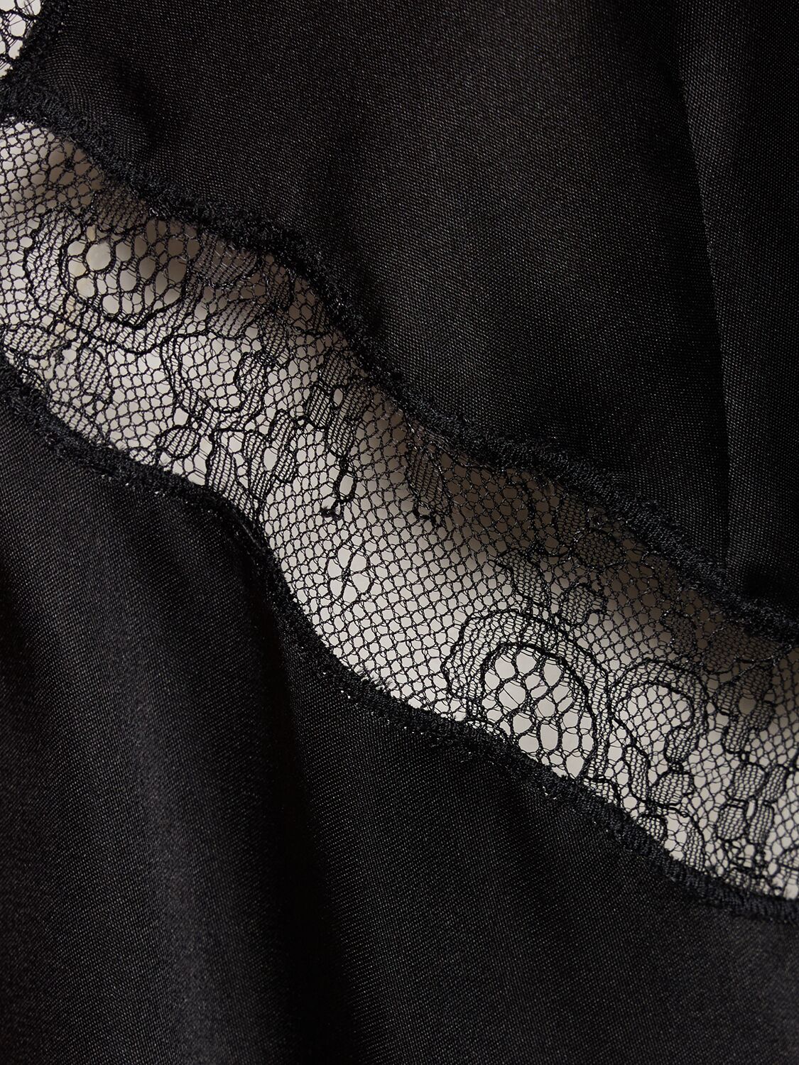 Shop Anine Bing Amelie Silk Blend Camisole In Black