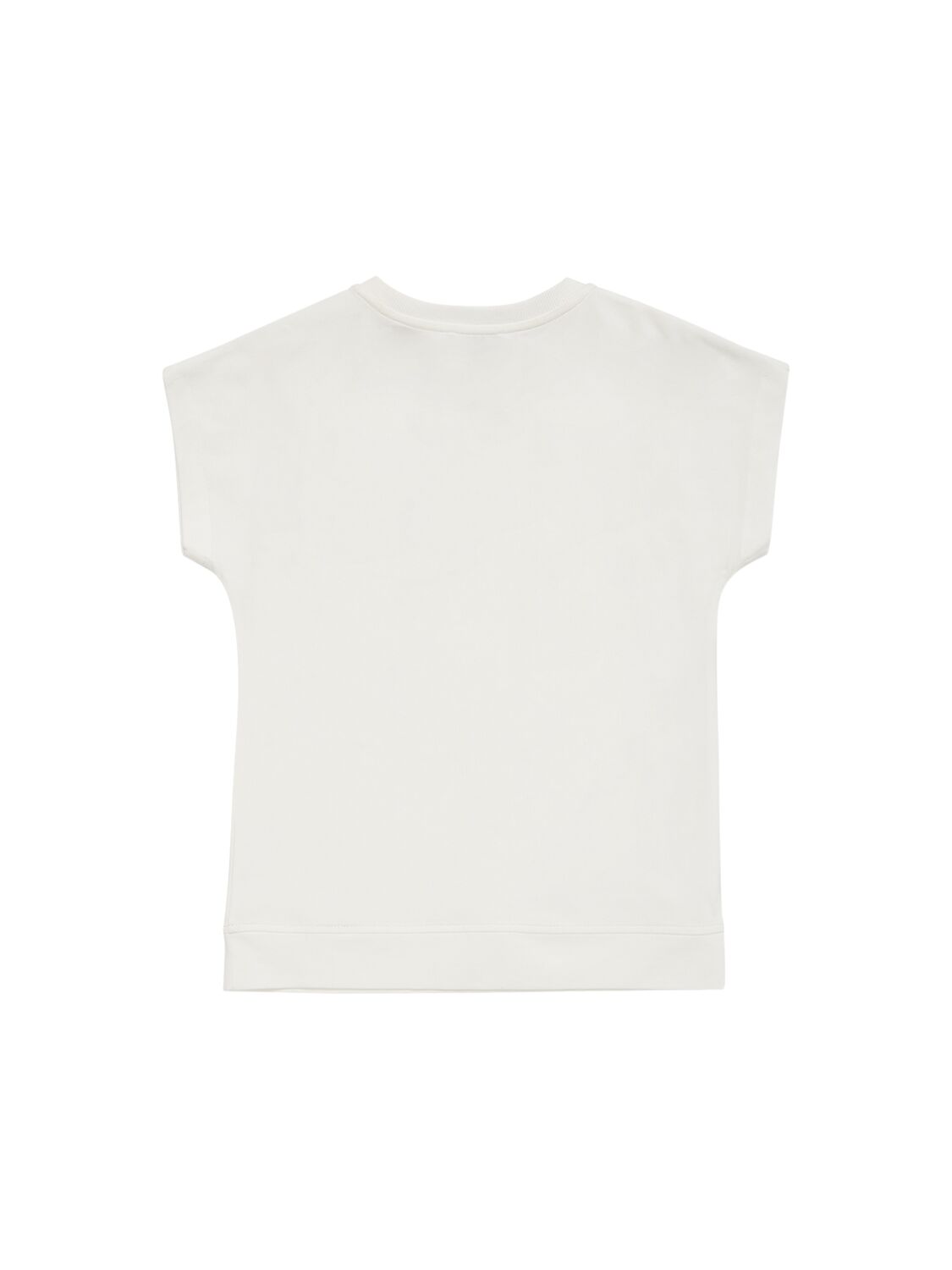 Shop Moschino Cotton Jersey T-shirt & Leggings In White,black