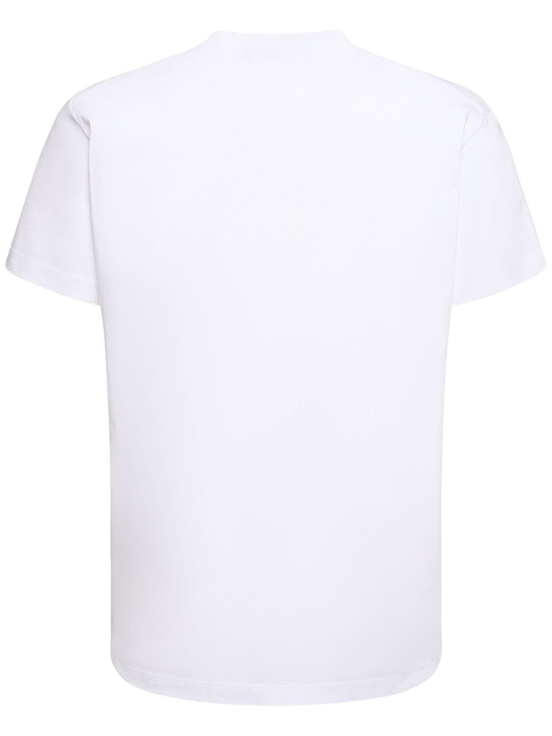 Shop Dsquared2 Icon Printed Cotton T-shirt In White,green