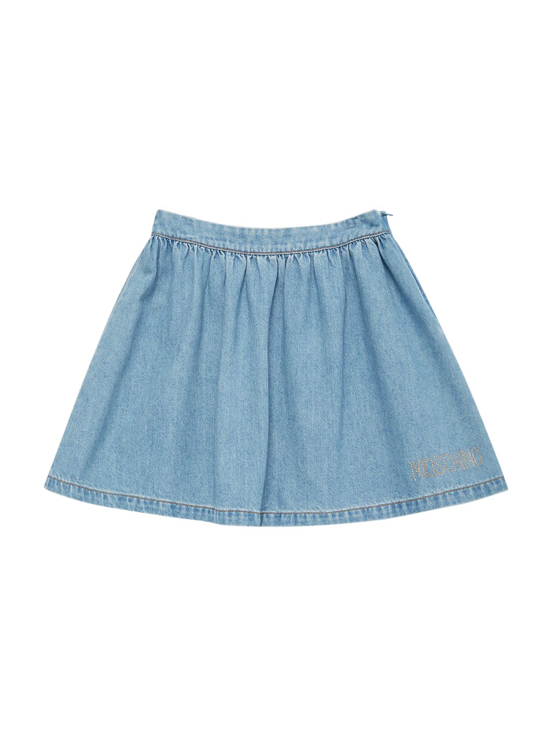 Moschino Kids' Light Denim Skirt
