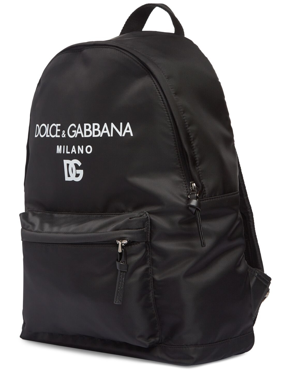 Shop Dolce & Gabbana Nylon Backpack In Schwarz