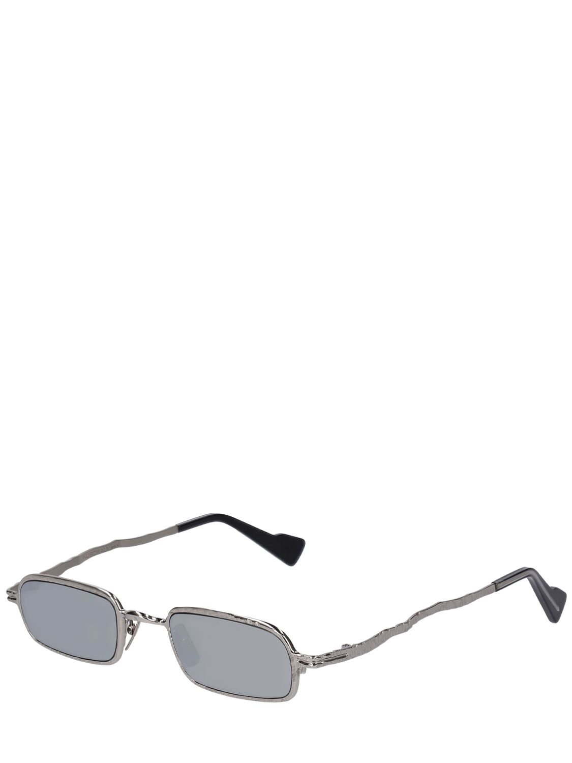 Shop Kuboraum Berlin Z18 Squared Sunglasses In Silver