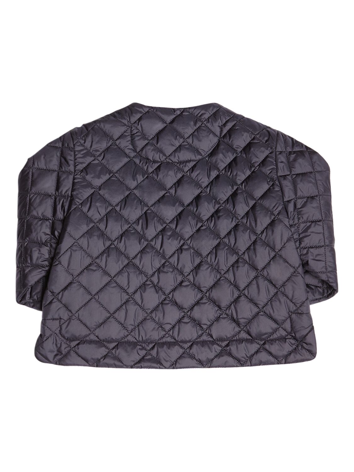 Shop Il Gufo Quilted Nylon Jacket In Blue
