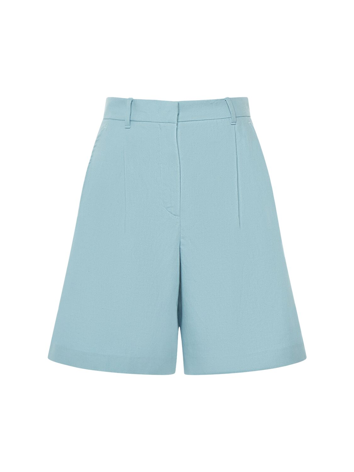 Ecuba Cotton & Linen Canvas Shorts