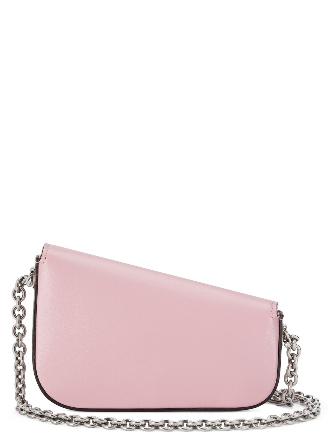 Shop Gucci Mini Horsebit 1955 Leather Shoulder Bag In Sugar Pink