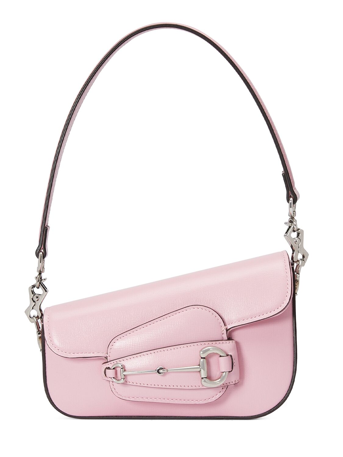 Gucci Mini Horsebit 1955 Leather Shoulder Bag In Pink