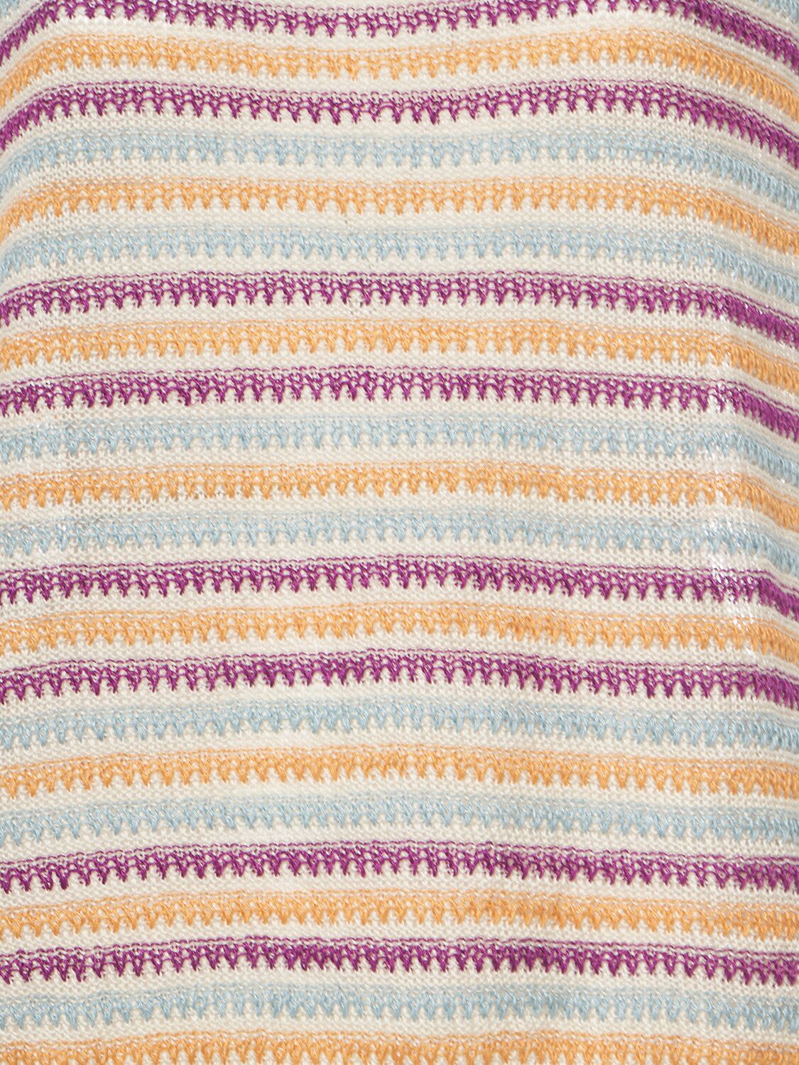 Shop Weekend Max Mara Caldaia Linen Knit Sleeveless Top In Multicolor