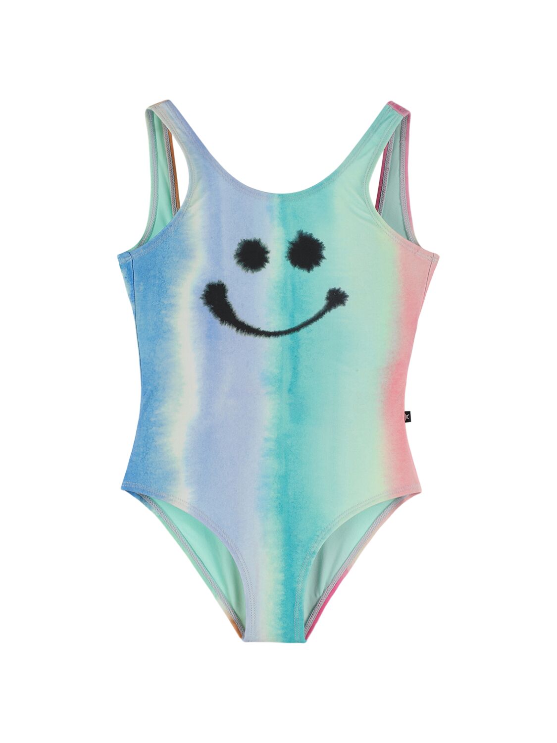 Molo Kids' Recycled Lycra One Piece Swimsuit In Multicolor