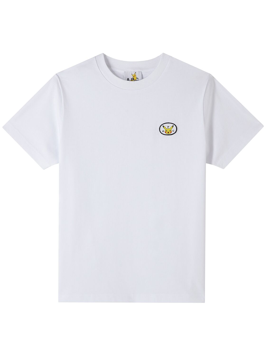 Apc X Pokémon Logo-print Cotton T-shirt In White