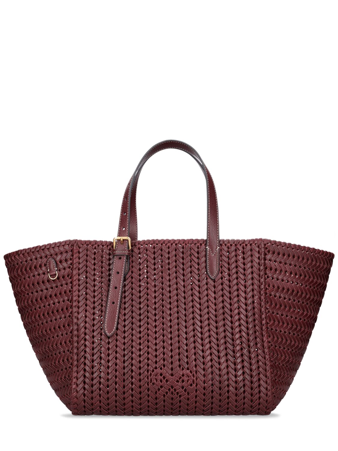 The Neeson Square Leather Tote Bag