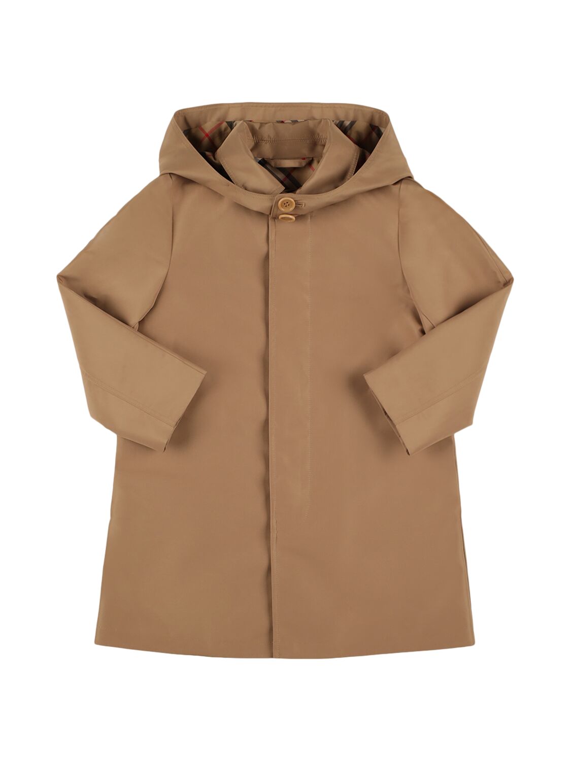 Image of Nylon Gabardine Trench Coat