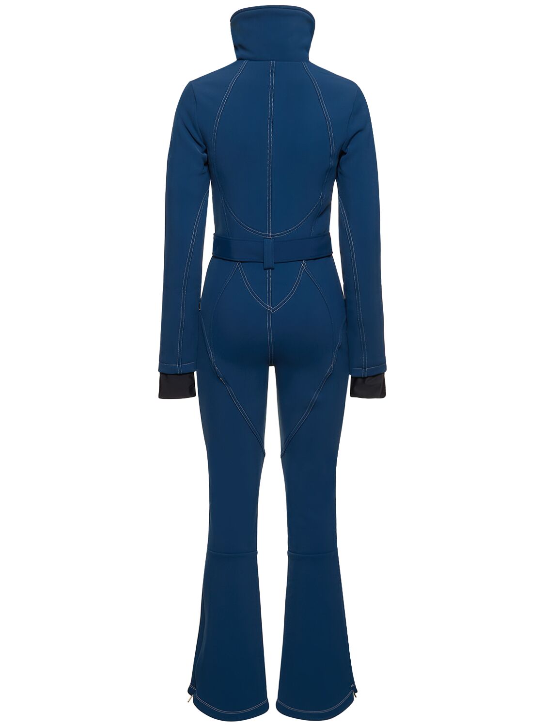 Shop Cordova Huaracan High Neck Flared Ski Suit In Navy