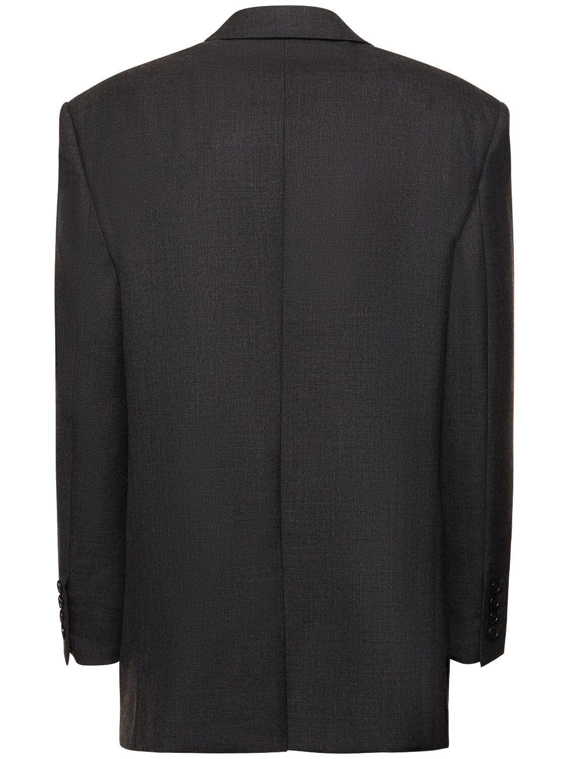 Shop The Row Ule Wool Jacket In Charcoal