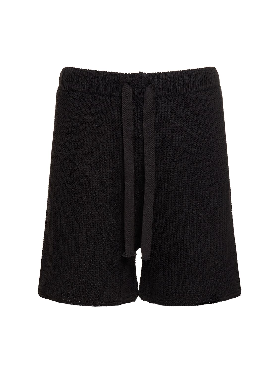 Commas Crochet Shorts In 블랙