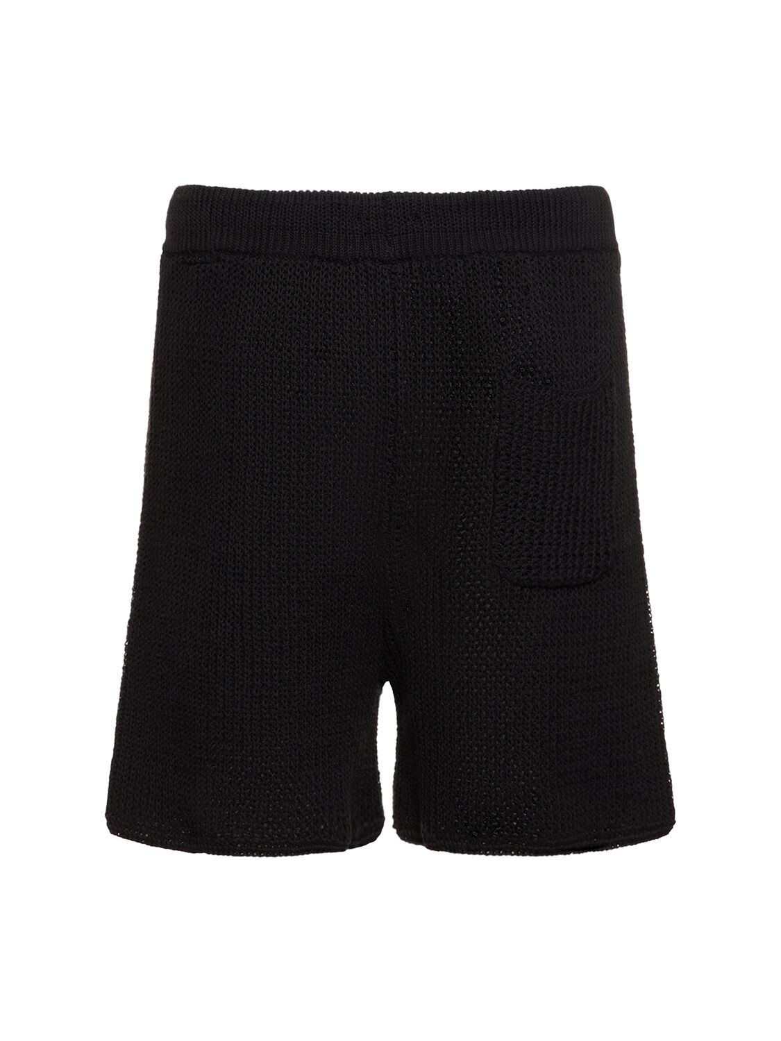 Shop Commas Crochet Shorts In 블랙